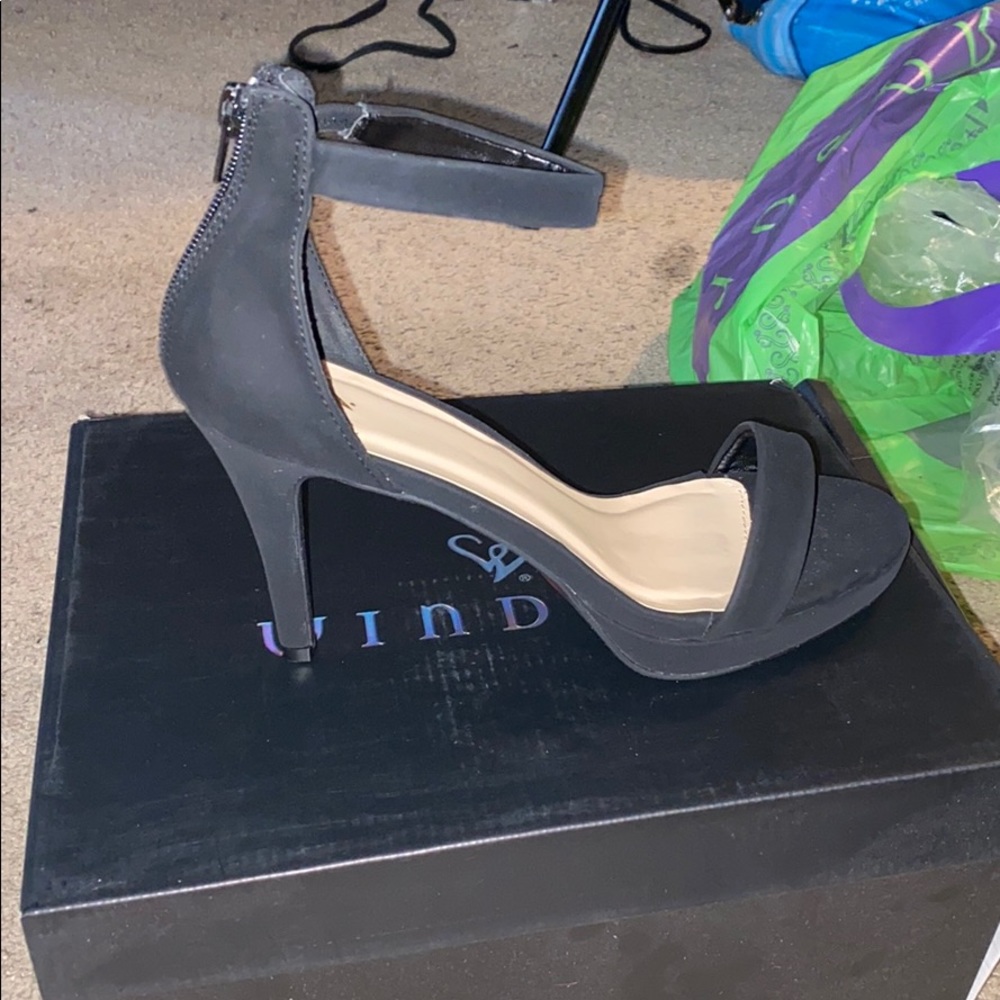 Black heels